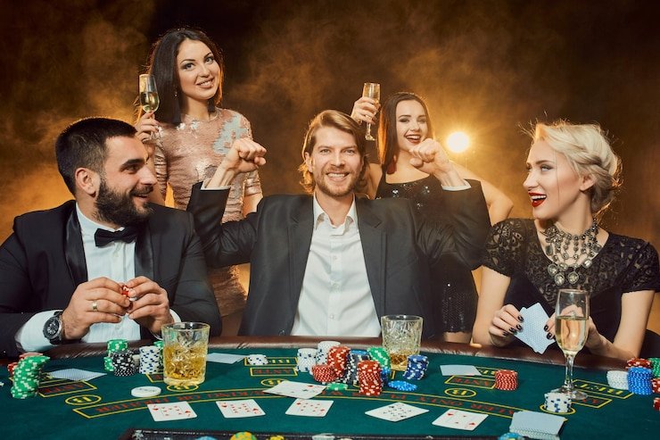 Antarmuka Multi-Bet di platform gcslot menampilkan opsi taruhan ganda pada meja baccarat langsung